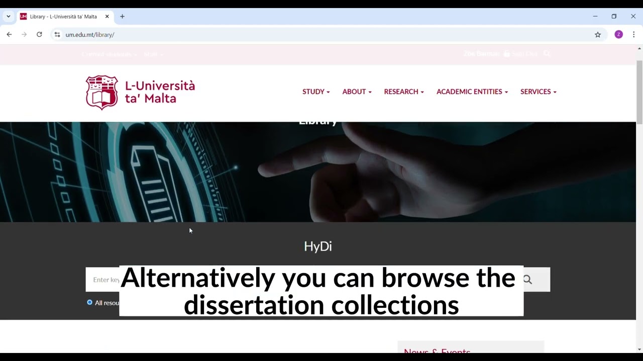How to HyDi 04 - Finding Dissertations