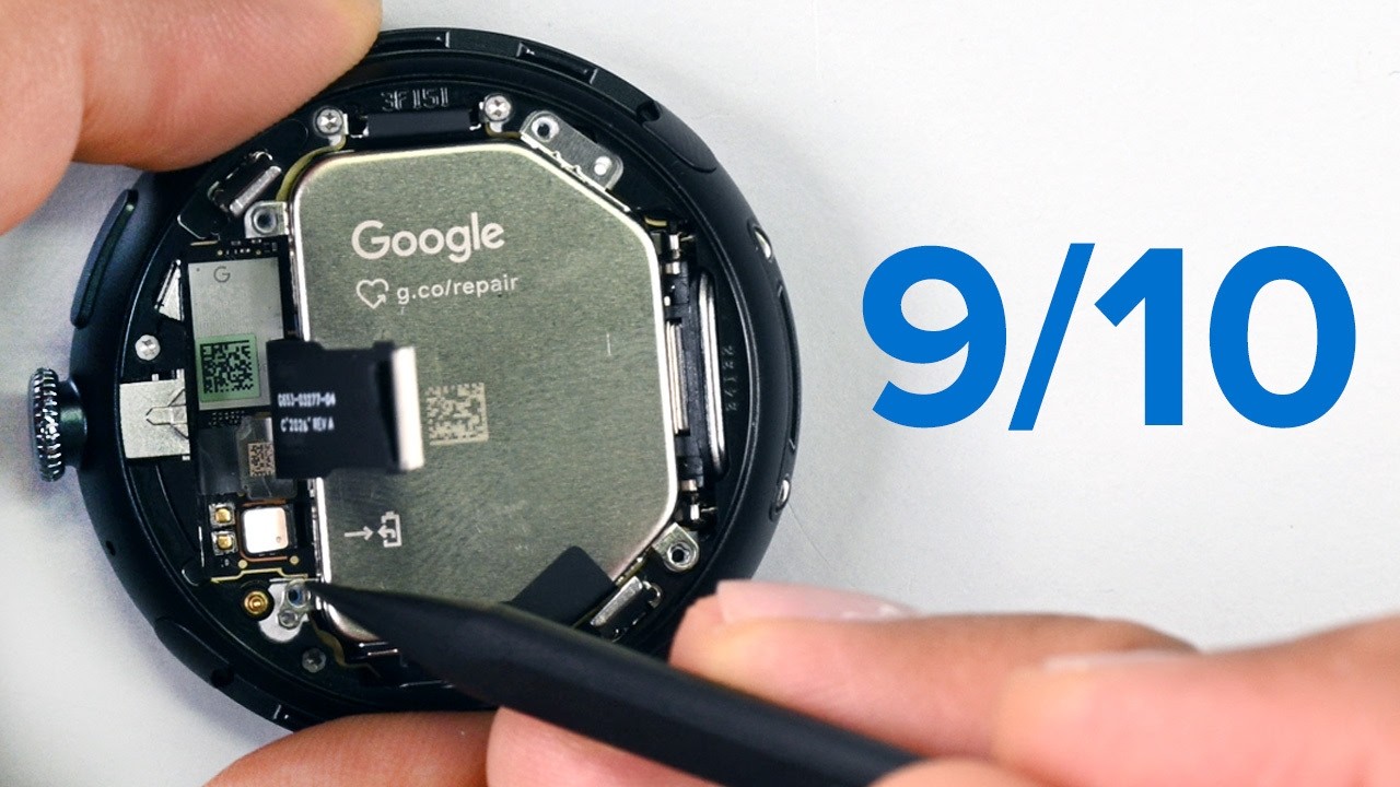 Pixel Watch 5 Repairability Is in a League of Its Own