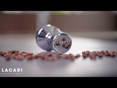 LACARI Kaffee Tamper 51mm Silber