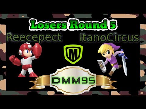 DMM95 Reecepect (MegaMan) Vs ItanoCircus (Toon Link) LR5