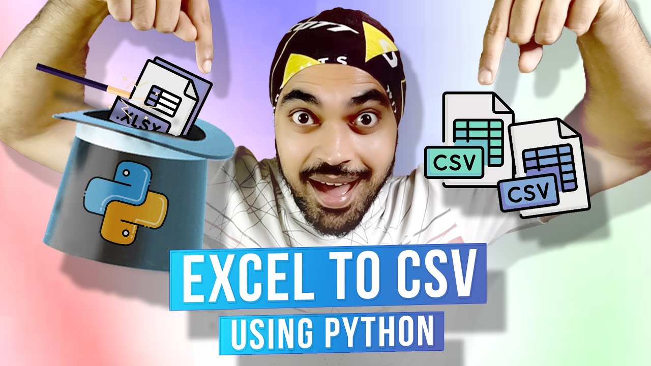 Convert Excel Files to CSV using Python  | Working with Large Excel Files in Power BI