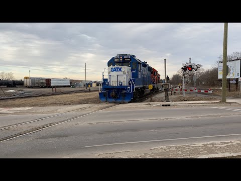 CN 584 Switching in London Yard