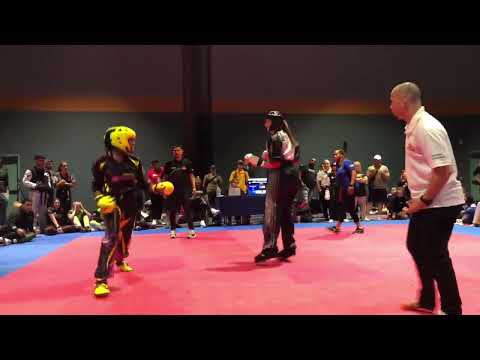 Straight up vs JPM - women’s Point Fighting - US Open