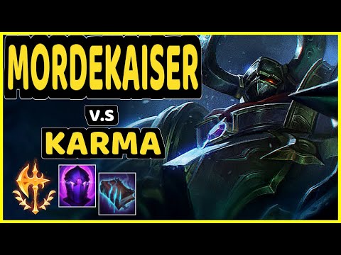 PAPRYZE (MORDEKAISER) vs KARMA - TOP CHALLENGER GAMEPLAY - OC