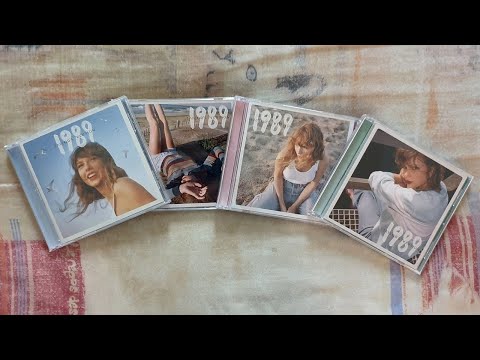 Taylor Swift - 1989 (Taylor's Version) (Deluxe Edition) All The Editions CD UNBOXING