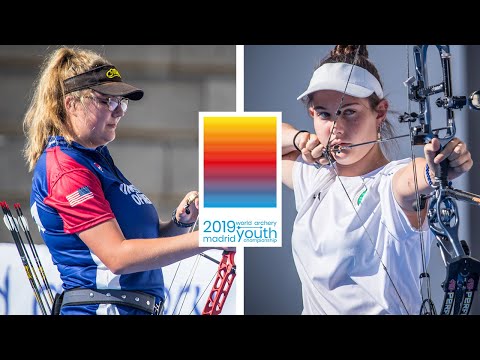 Faith Miller v Elisa Bazzichetto – compound cadet women bronze | World Archery Youth Championships