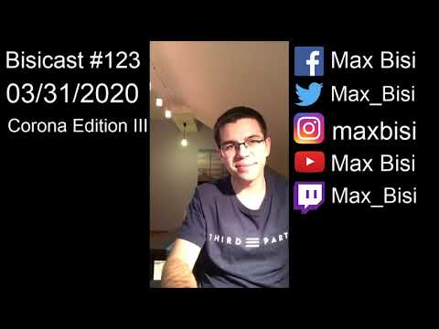 Bisicast #123: Corona Edition III with many bangers again 😍 (Re-Live from 03/31/20)