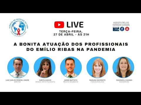 A bonita atuação dos profissionais do Emílio Ribas na pandemia