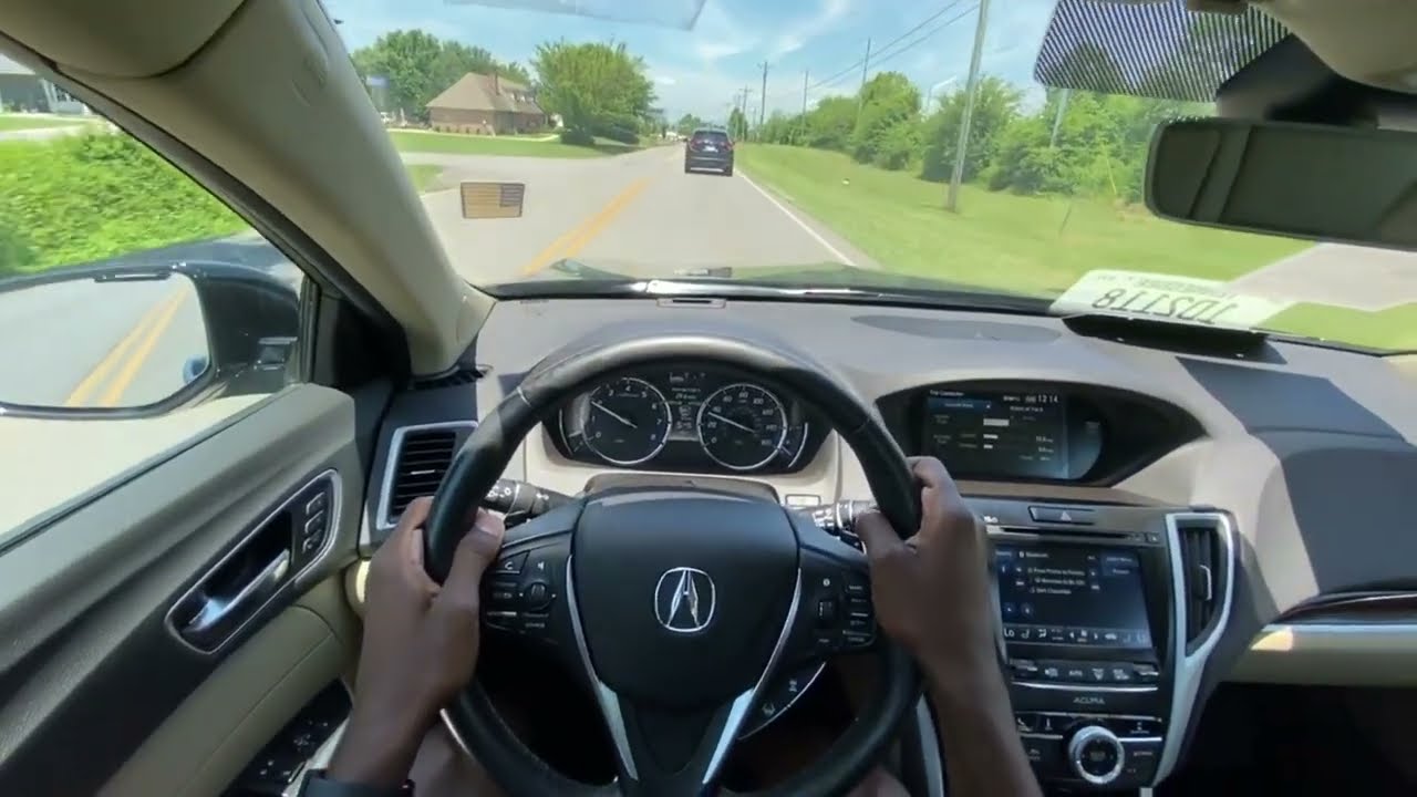 2020 Acura TLX 2.4 Liter 4 Cylinder POV Test Drive-Upgrade ...