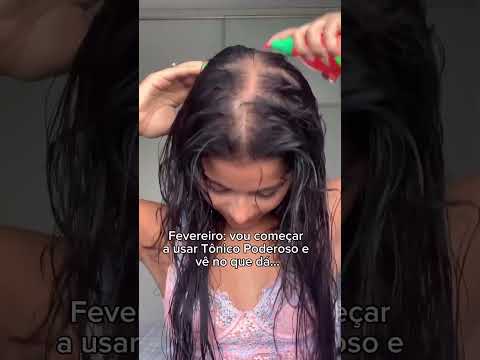 Tônico Poderoso preenche falhas e faz crescer muito o cabelo