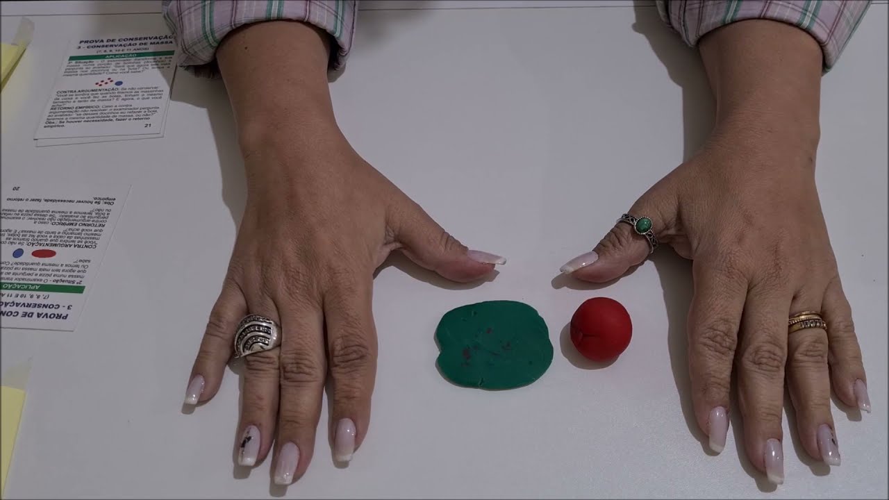 10ª aula - Provas Piagetianas- Conservação de massa