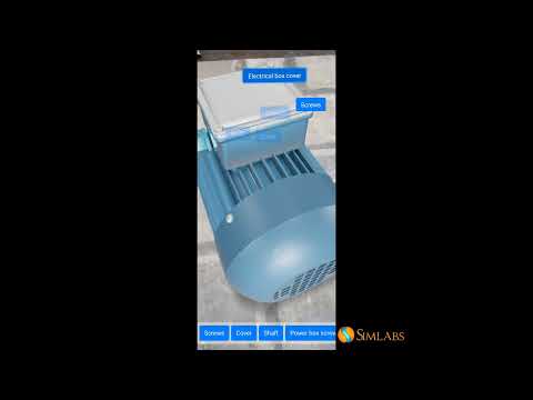 Electrical Motor - WebXR Demo Application