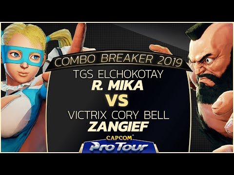 TGS ElChokotay (R. Mika) vs VICTRIX Cory Bell (Zangief) - Combo Breaker 2019 Day 1 Pools - CPT 2019