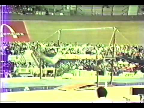 2nd T ROM Daniela Silivas UB - 1985 World Gymnastics Championships 9.125