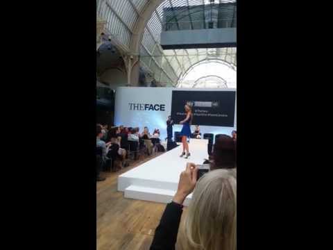 Naomi Campbell, Erin O'Connor, Caroline Winberg CATWALK appearance for the Face TV show