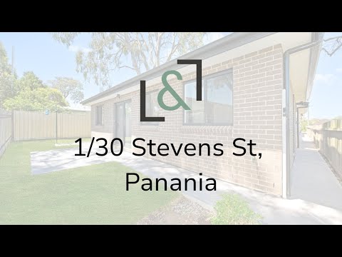 1/30 Stevens St, Panania