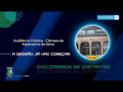 Audiência Pública - Câmara de Itapecerica da Serra