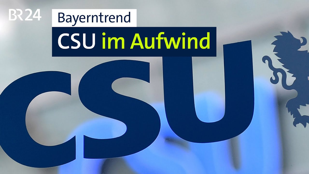 Bayerntrend: CSU im Aufwind | BR24