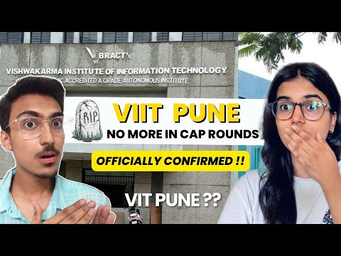 Top College of Pune is No More | VIIT VIT Pune Official College Update | MHT CET 2024 CAP Round Top College of Pune is No More | VIIT VIT Pune Official College Update | MHT CET 2024 CAP Round