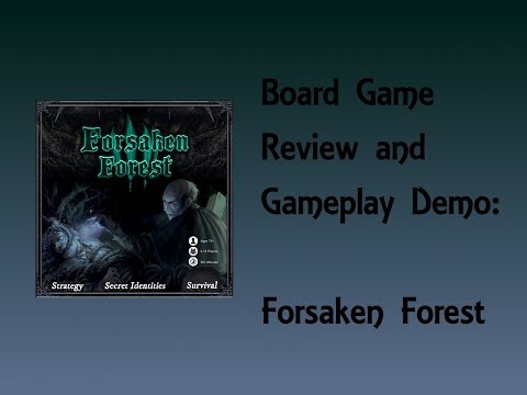 Board Game Review and Gameplay Demo - Forsaken Forest