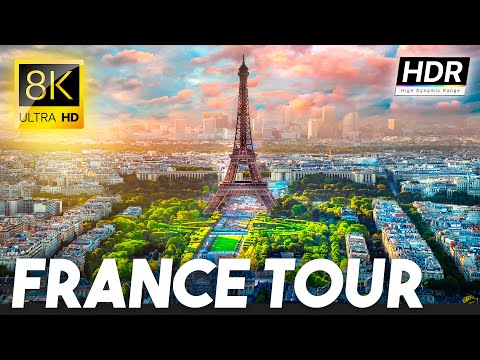 Experience FRANCE: Beautiful Views & Treasures | 8K ULTRA HD | HDR Dolby Vision #8K