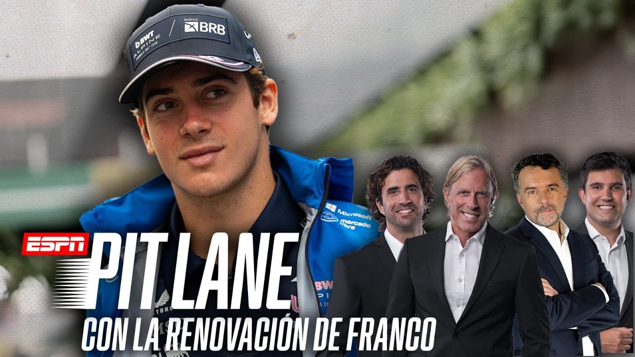 ESPN PIT LANE | ¡NOS VOLVIMOS LOCOS CON LA RENOVACIÓN DE COLAPINTO! | EDICIÓN ESPECIAL | REACCIONES