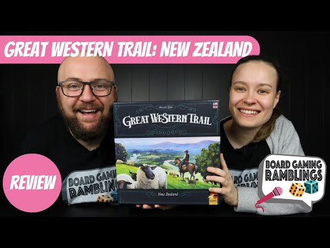 Great Western Trail: New Zealand - Board Game Review & Comparison