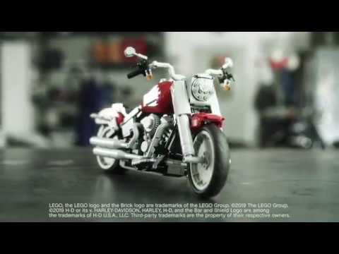 Vidéo LEGO Creator 10269 : Harley-Davidson Fat Boy