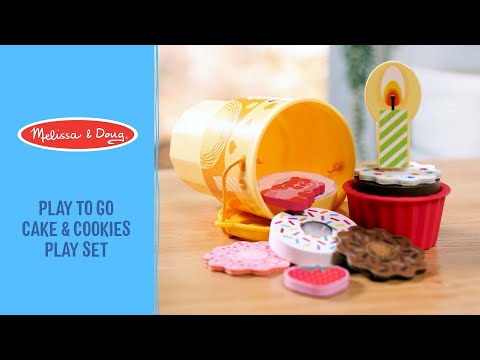 PLAY TO GO CAKE COOKIES SET