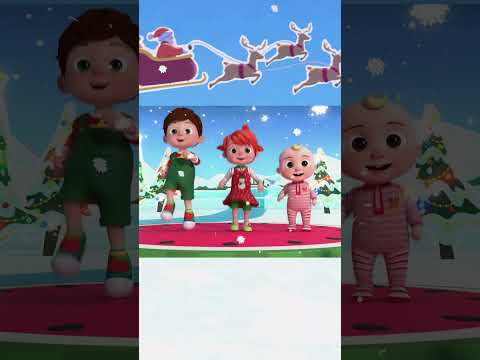 🎄Jingle Bells Jingle Bells🎶 | Christmas Dance Party | CoComelon Nursery Rhymes & Kids Songs #shorts