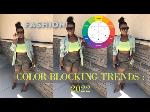 Color Blocking For Beginners | How To Style | Fashion Summer Trends 2022 | Freely Renee