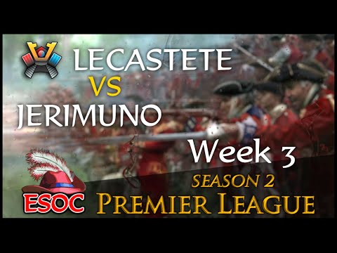 [AoE3] (CMC) Lecastete vs (MDS) Jerimuno — BIGs vs NWC — ESOC Premier League Season 2