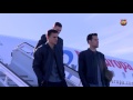 FC Barcelona squad arrive in Bilbao