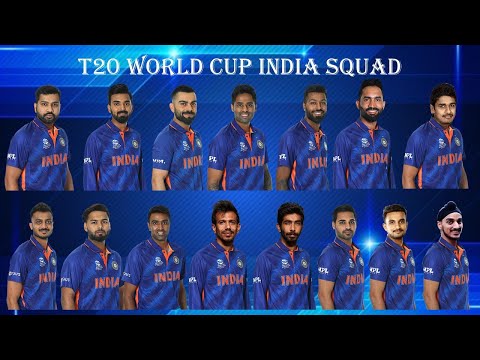 India T20 World Cup Squad 2022 with Player Stats | World Cup T20 2022 India Squad