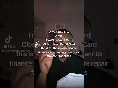 Official review of CFNA Tire Plus Credit Card
