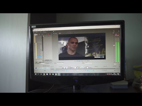 Bodi film - Fényes Zsolt ketrecharcos anyaga a vágóasztalon. Részlet. (werk)