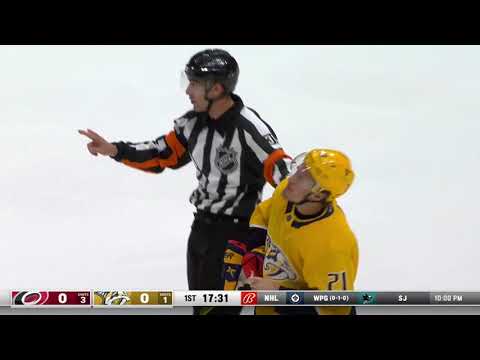 NHL  Oct.16/2021  Carolina Hurricanes - Nashville Predators