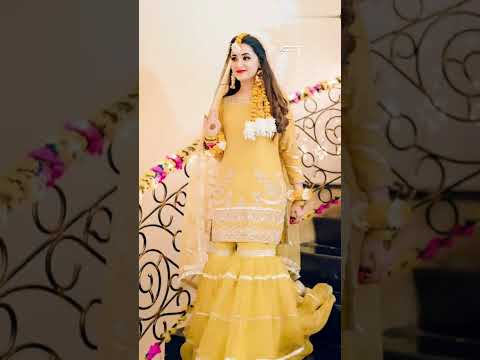 beautiful mehndi mayoun outfit ideas 💖✅# hafeeza yousaf fashion diaries.