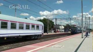 preview picture of video 'EP09-013 z pociągiem EC248 WAWEL Malczyce 23.06.2011 godz. 12:28'