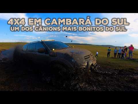 TRILHA 4X4 PARA CHEGAR EM UM DOS CÂNIONS MAIS BONITOS DO RIO GRANDE DO SUL | CAMBARÁ DO SUL