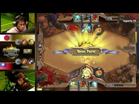 Chilly vs Kno | Hearthstone World Championship 2015 Asia Pacific | HS Esports