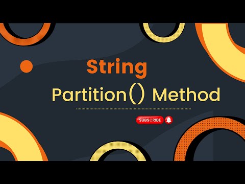 Rk Partition String Method In Python