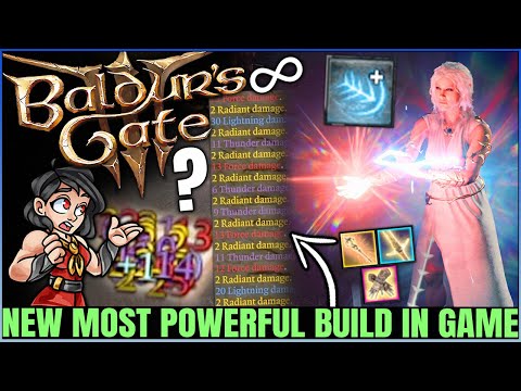 Baldur's Gate 3 - NEW HIGHEST DAMAGE POSSIBLE FOUND - Best Sorcerer Wizard Build Guide & Multiclass!