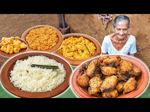 Rice and Curry with Fried Sailfish