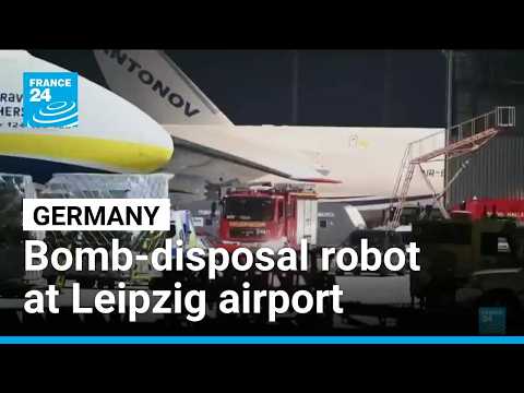 Bomb-disposal robot and drone with explosives discovered at Germany's Leipzig airport