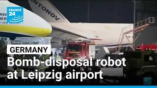 Bomb-disposal robot and drone with explosives discovered at Germany's Leipzig airport • FRANCE 24