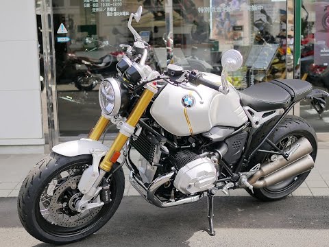 BMW RnineT Option719 Classic billet pack Mineral White Metallic  2021