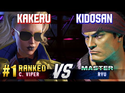 SF6 ▰ KAKERU (#1 Ranked C.Viper) vs KIDOSAN (Ryu) ▰ High Level Gameplay