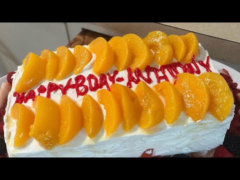 Preparando un pastel para Anthony