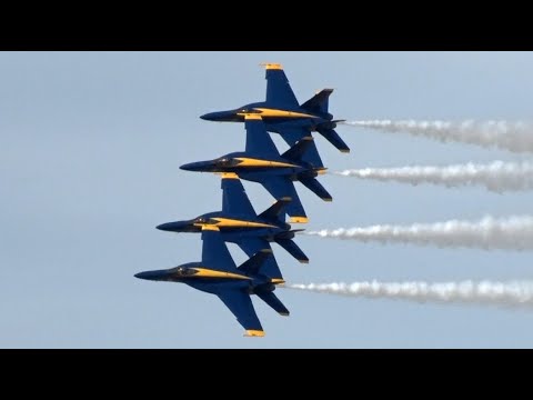2021 Arctic Lightning Airshow - US Navy Blue Angels